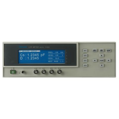 Chroma 11022: Precision LCR Meter with 10 Test Frequencies and 0.1% Accuracy