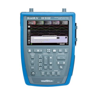 AEMC OX 9102 IV: 100MHz Handheld Oscilloscope for Precision Measurements