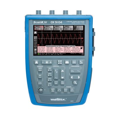 AEMC Instruments OX 9104 IV: 100MHz Handheld Oscilloscope with 4 Channels