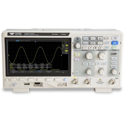 Teledyne LeCroy T3DSO1302A: 2-Channel Digital Oscilloscope with 350 MHz Bandwidth, 2 GS/s Sample Rate, and 14 Mpts Memory