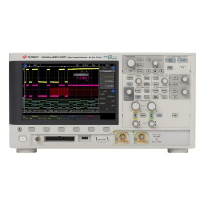 Keysight DSOX3032T: 2-Channel, 350 MHz Digital Oscilloscope with 4 Mpts, 5 GS/s, and 8-bit Resolution