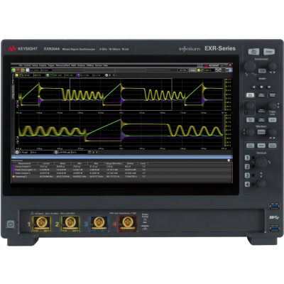 Keysight EXR204A: 4-Channel, 2 GHz, 100 Mpts, 16 GS/s, 10-bit Mixed Signal Oscilloscope