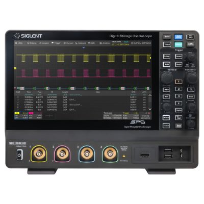 Siglent SDS1202X HD MSO: 200 MHz, 2 GS/s, 100 Mpts, 12-bit Oscilloscope