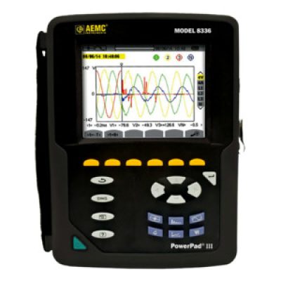 AEMC 8336 Power Quality Analyzer: Monitor and Analyze Electrical Systems with Precision