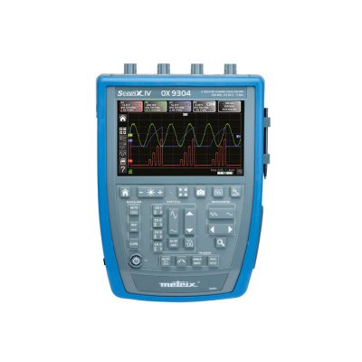 AEMC OX 9304 IV: 300MHz Handheld Oscilloscope with 4 Channels and Advanced Analysis Capabilities