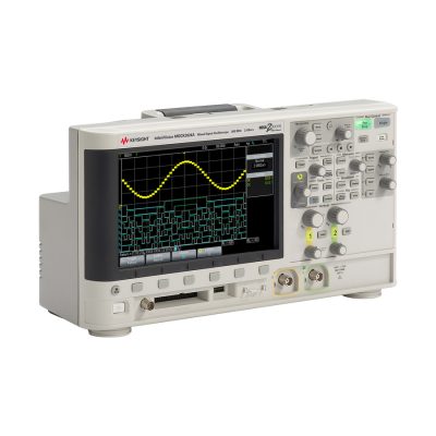 Keysight DSOX2014A: 4-Channel Digital Oscilloscope with 100 MHz Bandwidth, 1 Mpts Memory, 2 GS/s Sample Rate, and 8-bit Resolution